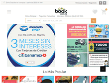 Tablet Screenshot of book.com.mx